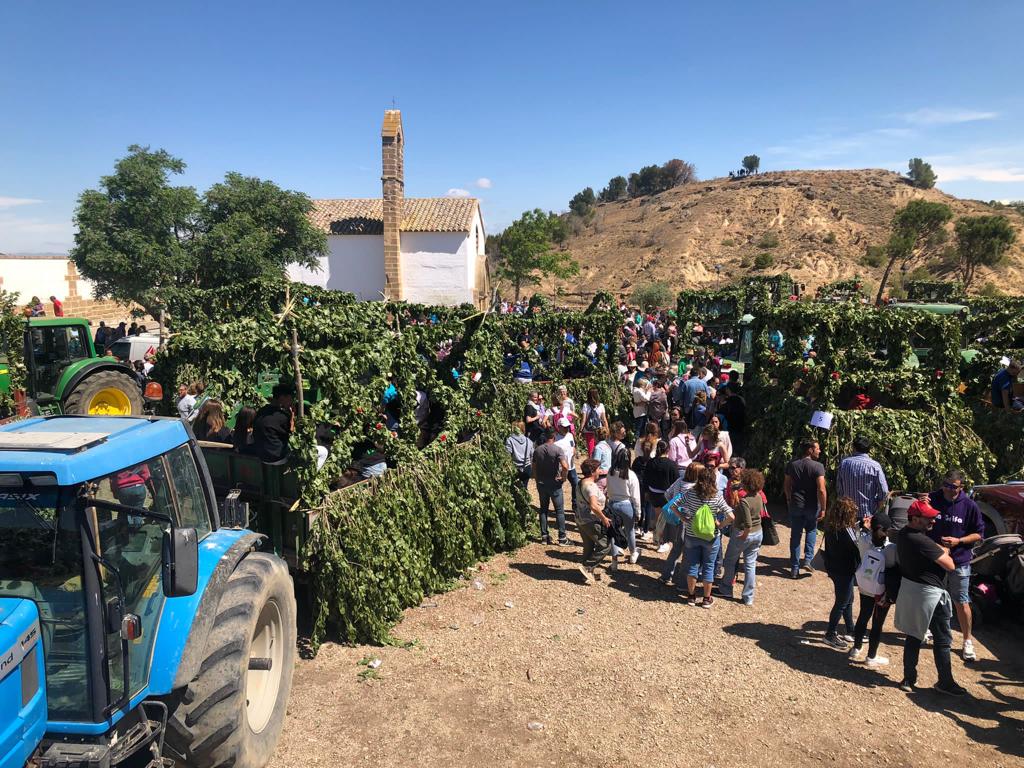 Celebración de San Isidro en Sariñena y la Cartuja de las Fuentes.