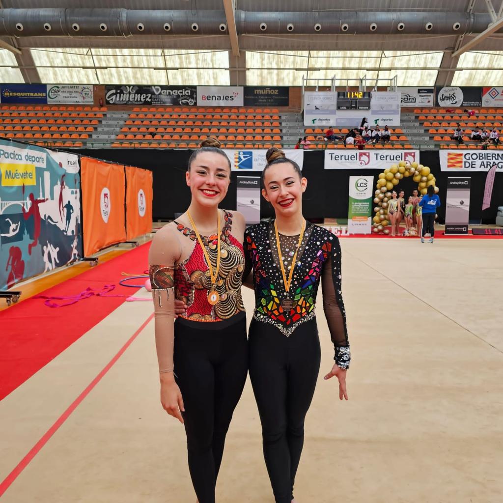 Club 2000, Laura López e Ixeia Morán, oro y plata