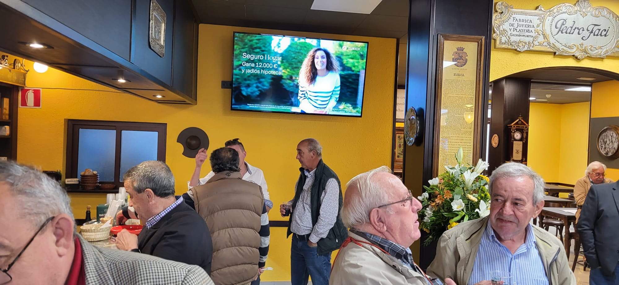 Inauguración del Don Quijote en Huesca