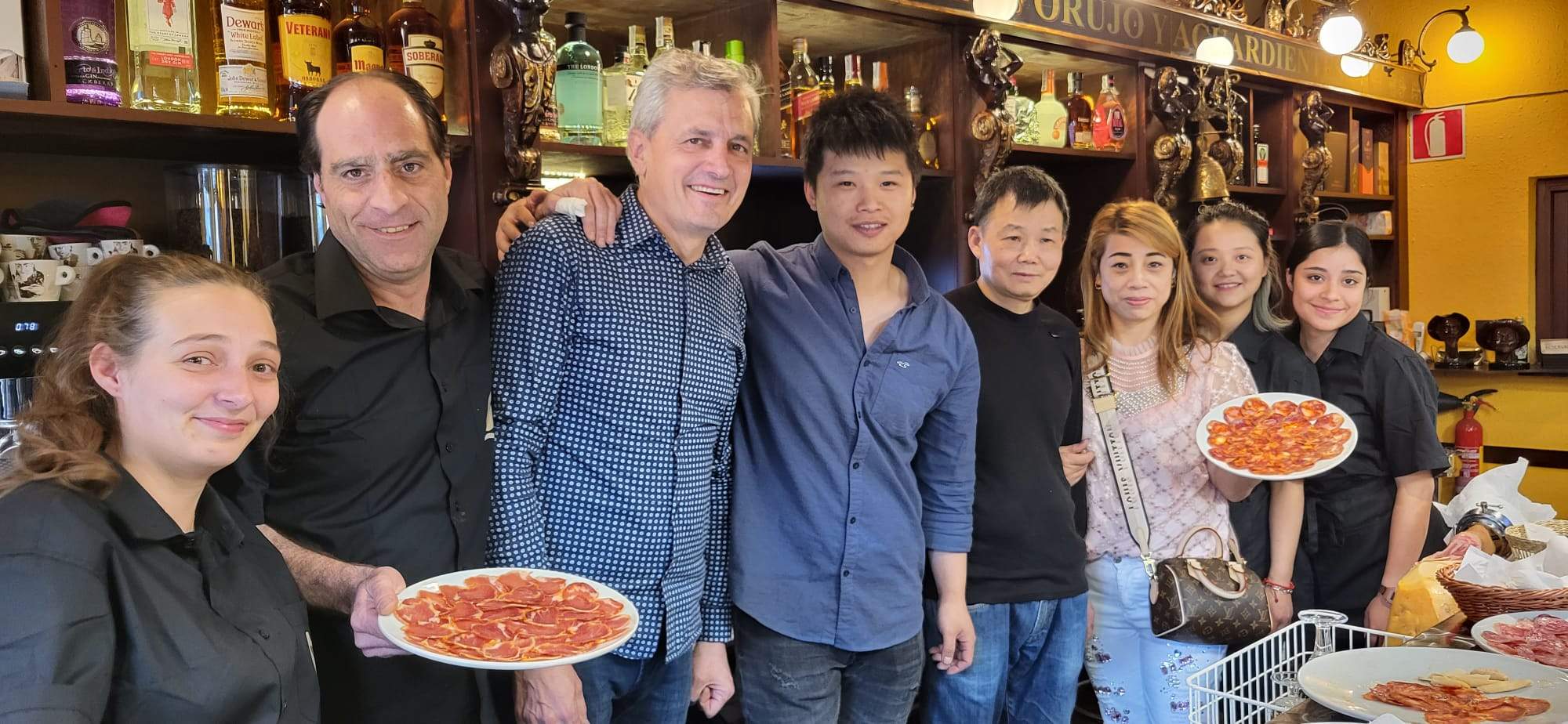 Inauguración del Don Quijote en Huesca