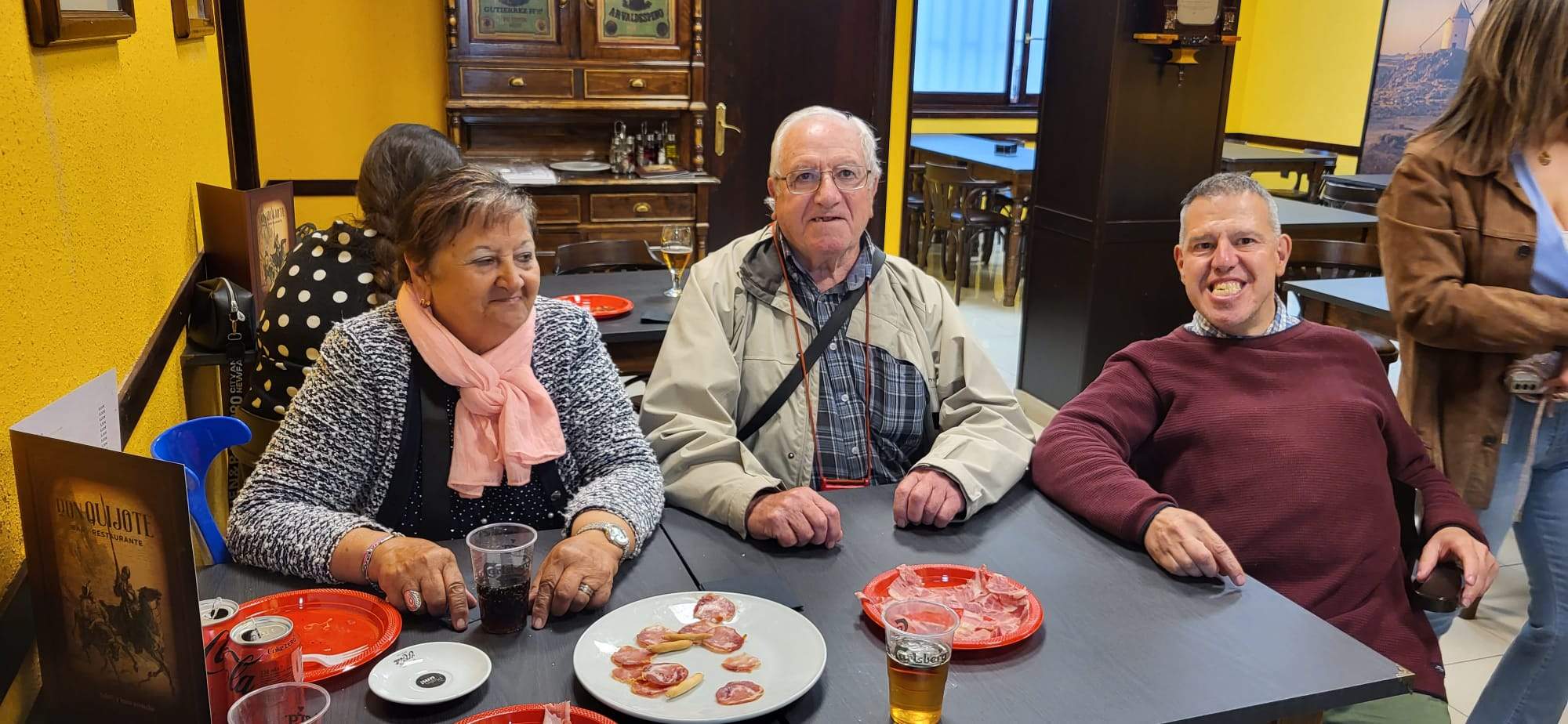 Inauguración del Don Quijote en Huesca