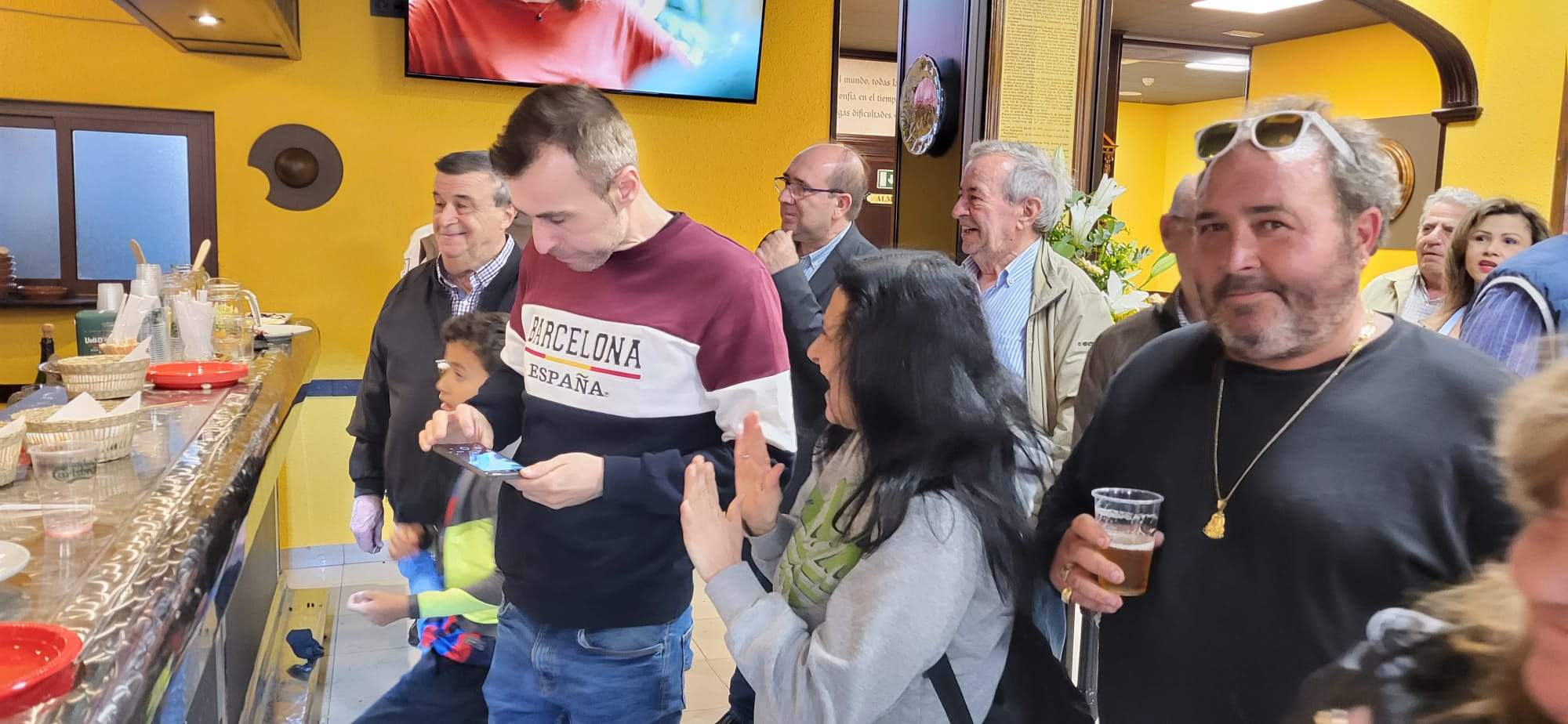 Inauguración del Don Quijote en Huesca