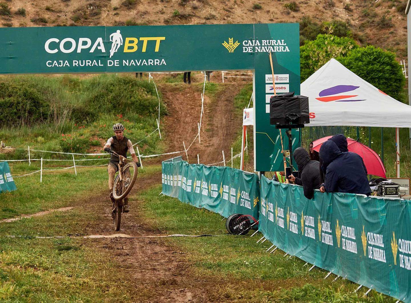 Gabi Torralba en la Copa BTT Caja Rural de Navarra