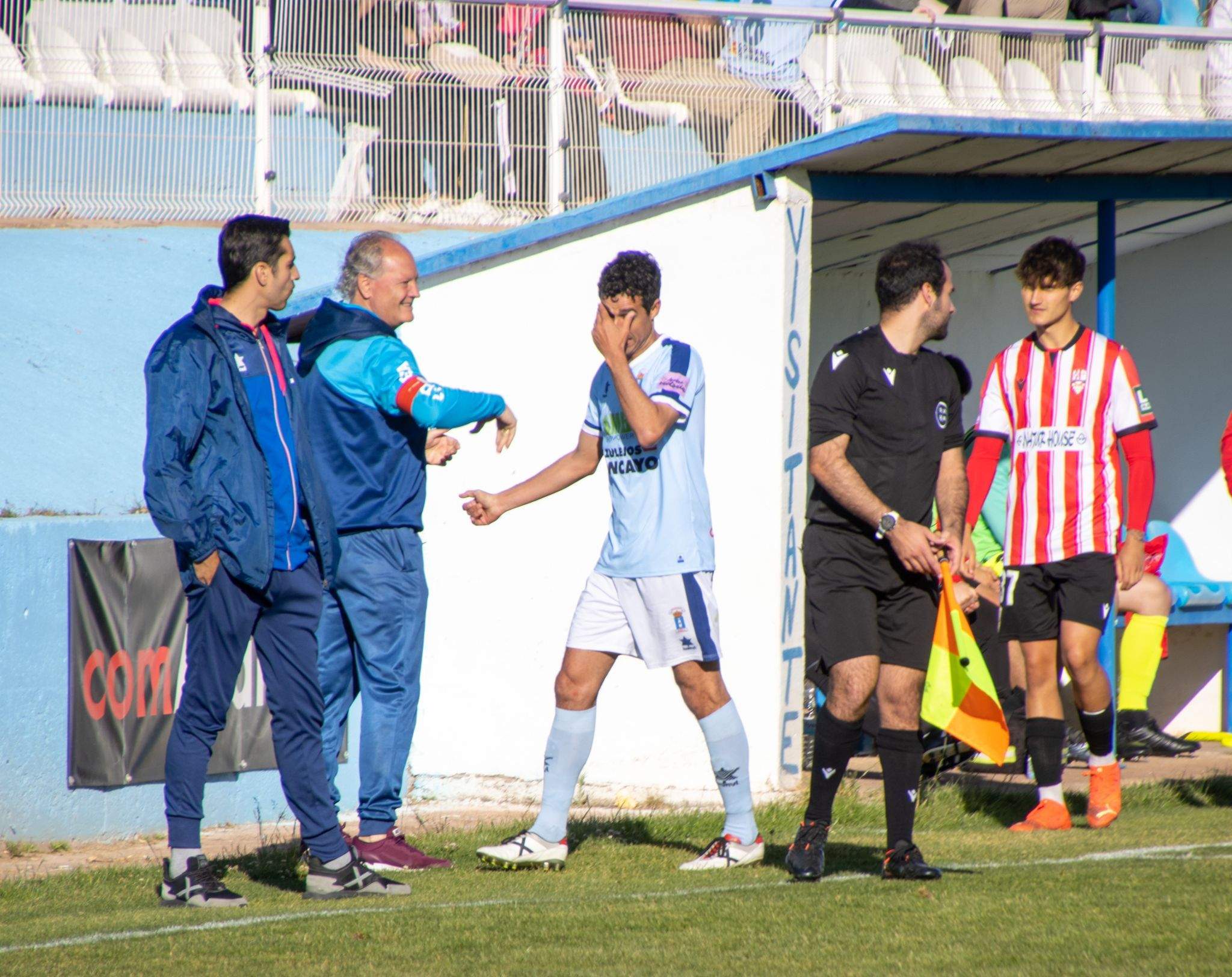 Momento del cambio. Foto: Lucía Martínez
