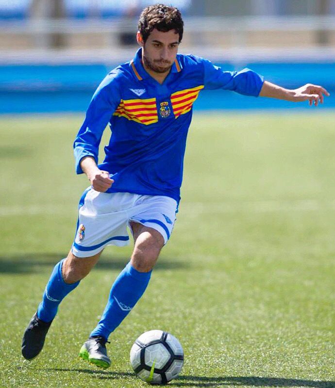 Luis Costa con la Selección Aragonesa.