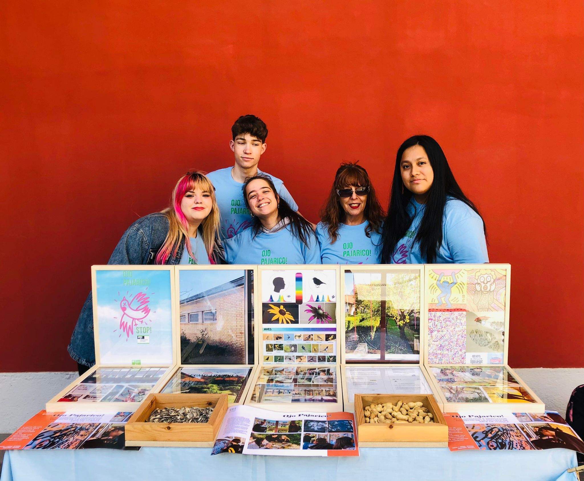 Presentación en Zaragoza del proyecto Ojo pajarico! de la Escuela de Arte de Huesca 