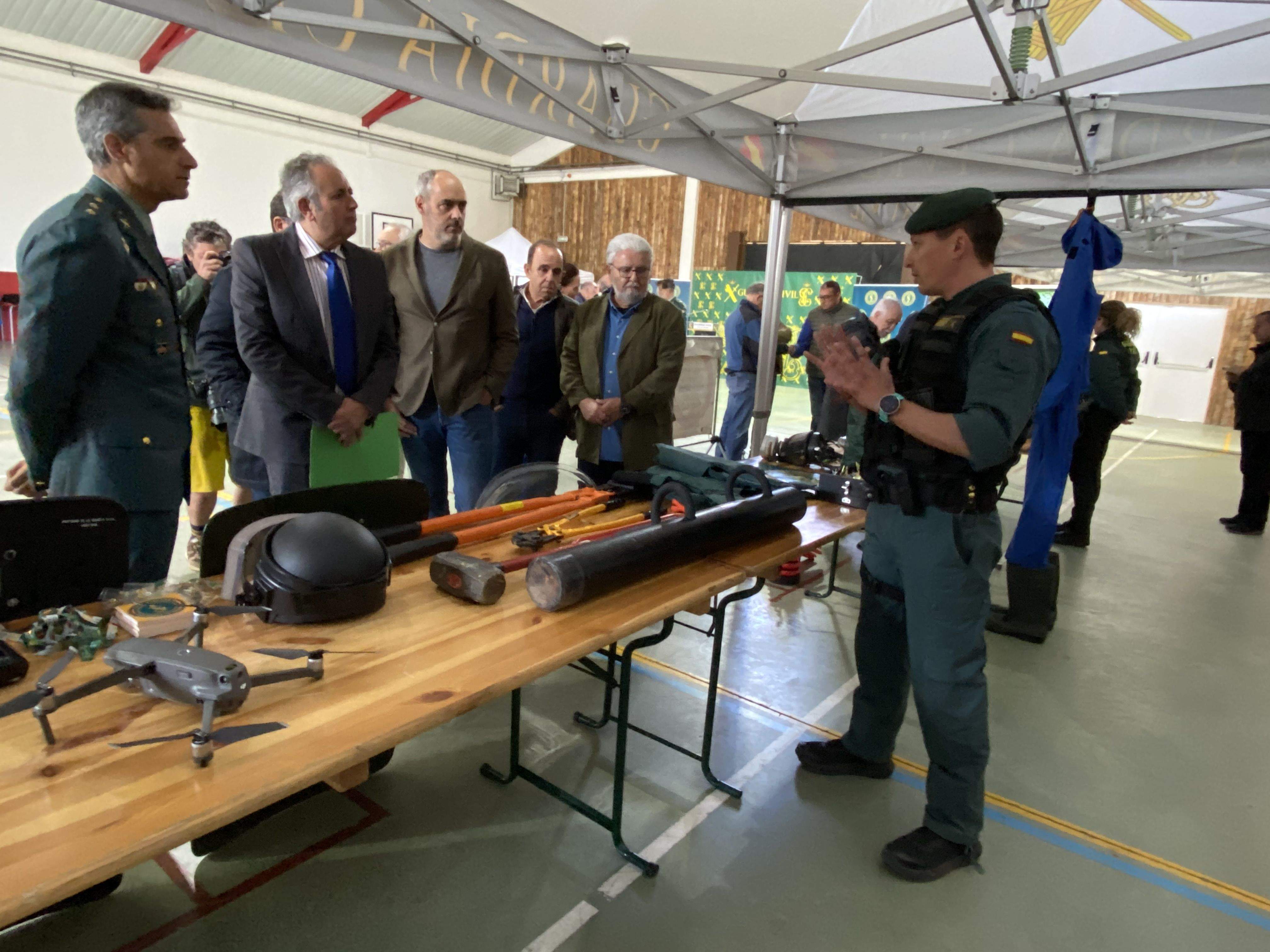 Presentación del Plan de Seguridad Jacobea 2023 de la Guardia Civil.