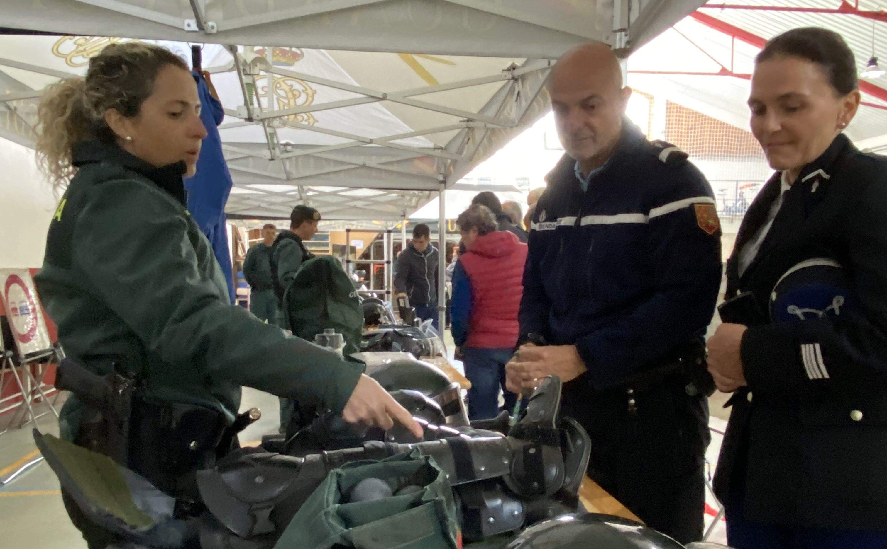 Presentación del Plan de Seguridad Jacobea 2023 de la Guardia Civil.