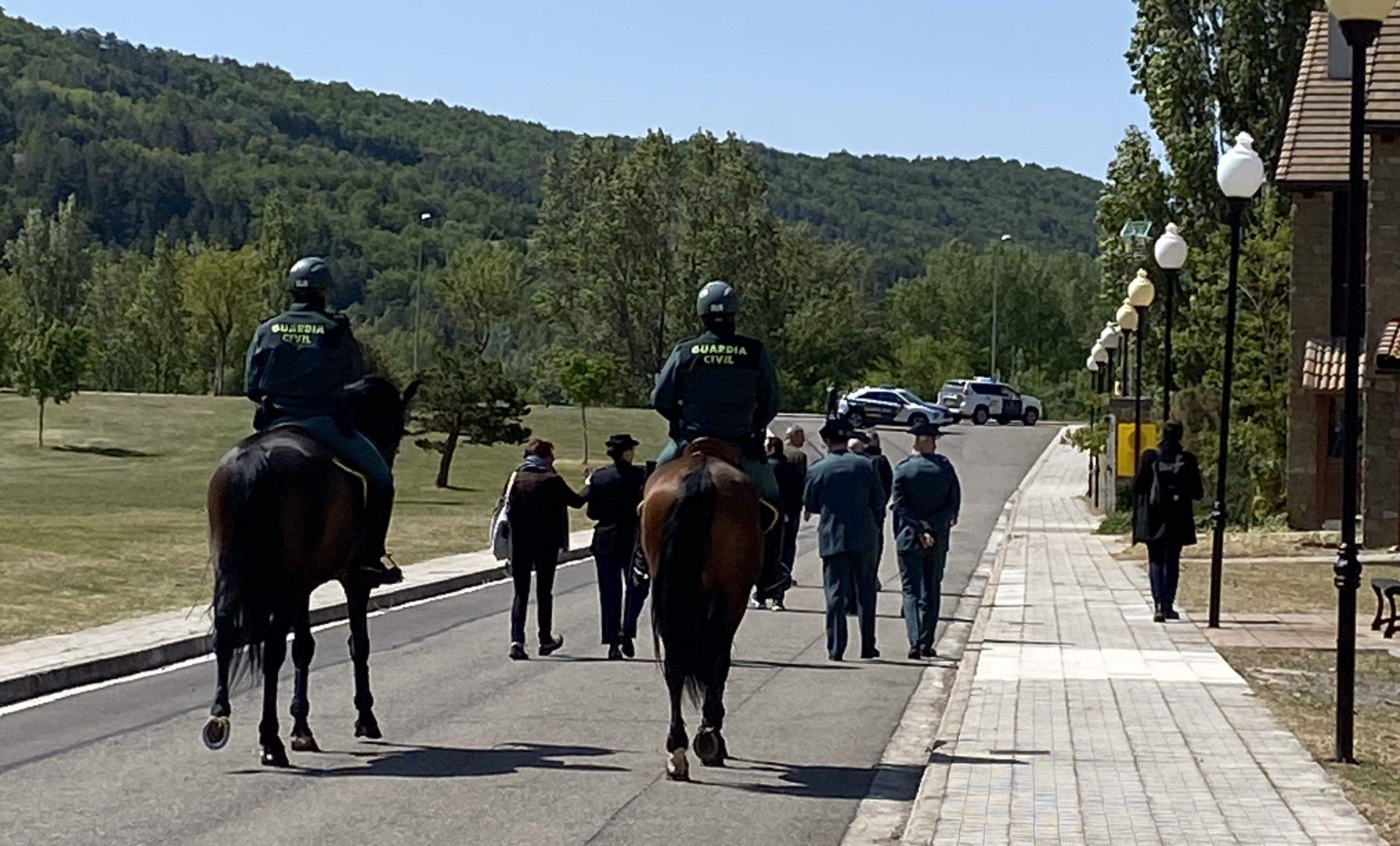 Presentación del Plan de Seguridad Jacobea 2023 de la Guardia Civil.