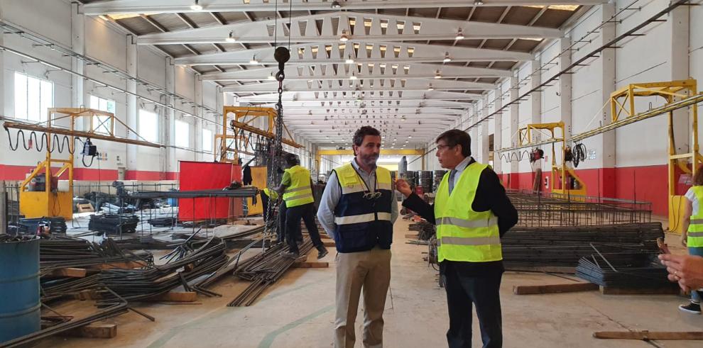 Arturo Aliaga, con Carlos Goñi en Alvipre de Monzón