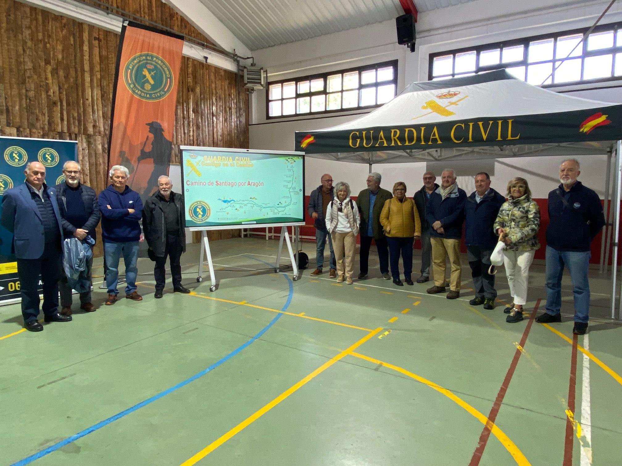 Presentación del Plan de Seguridad Jacobea 2023 de la Guardia Civil.