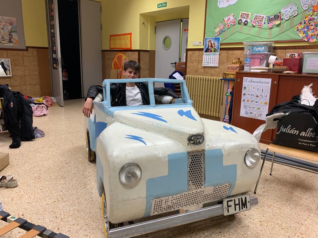 Ensayo de Grease en el Teatro Salesiano