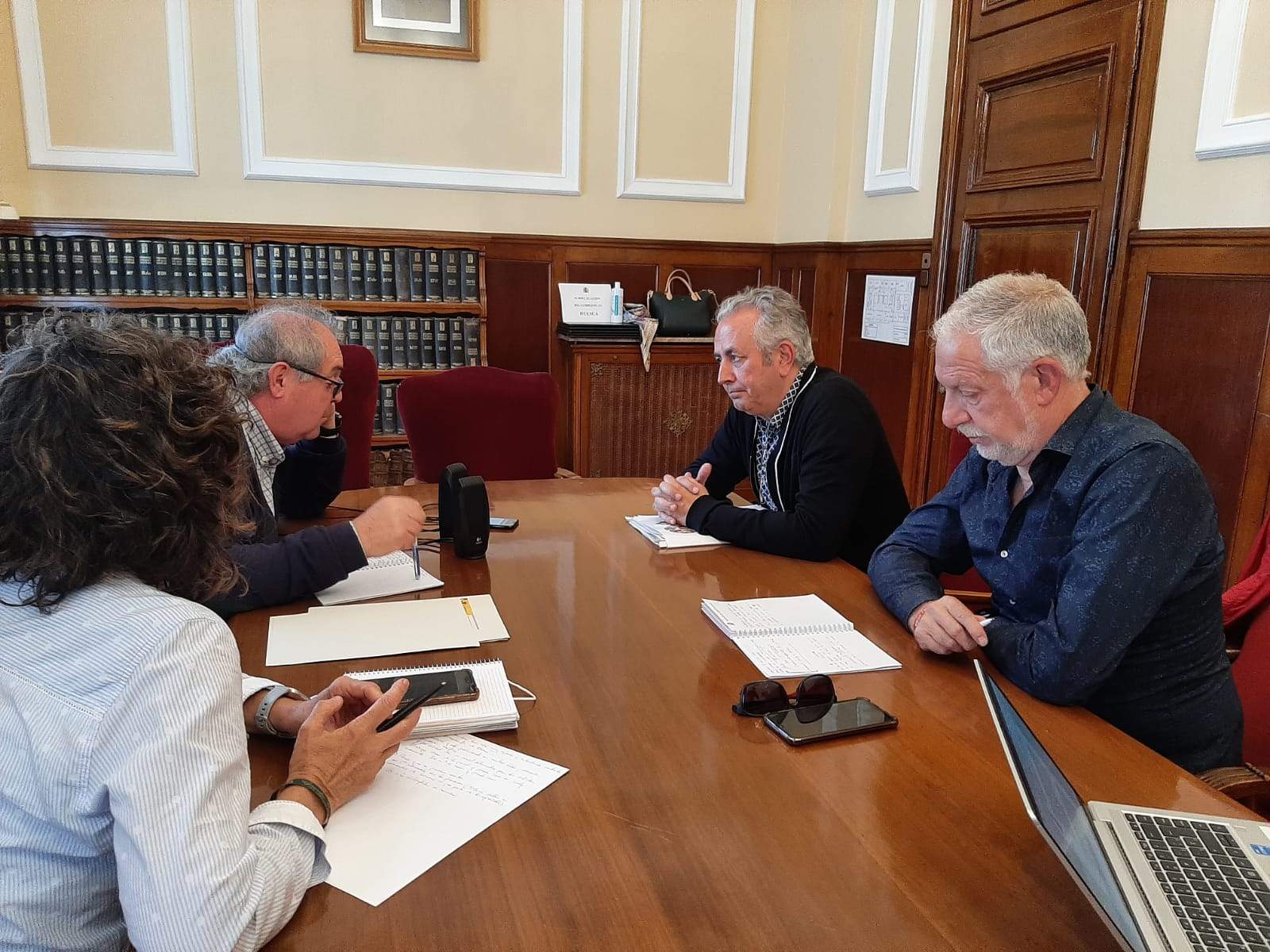 La Subdelegación del Gobierno en Huesca ha sido informada de la situación de las obras para la reapertura del Portalet.