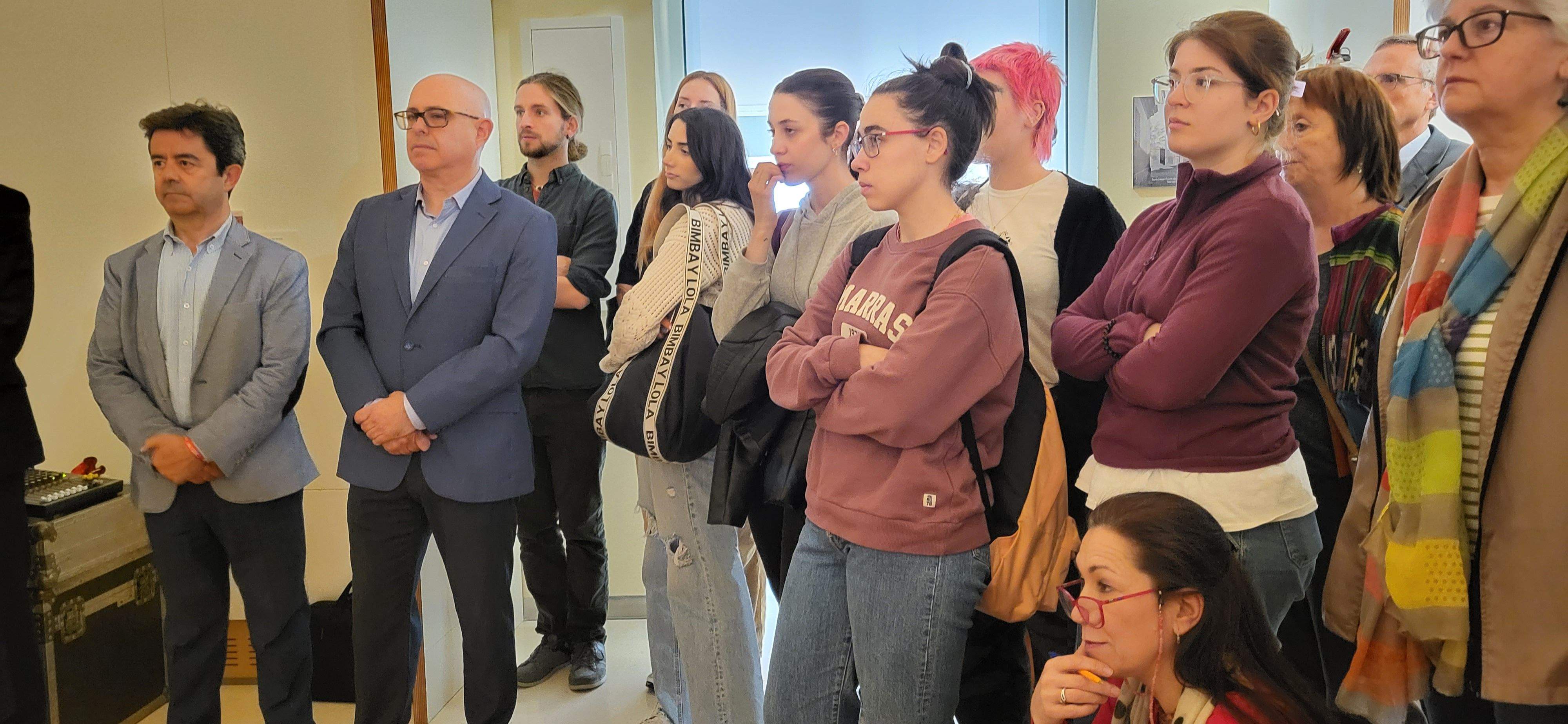 Presentación del itinerario botánico del Museo de Huesca. Foto Myriam Martínez