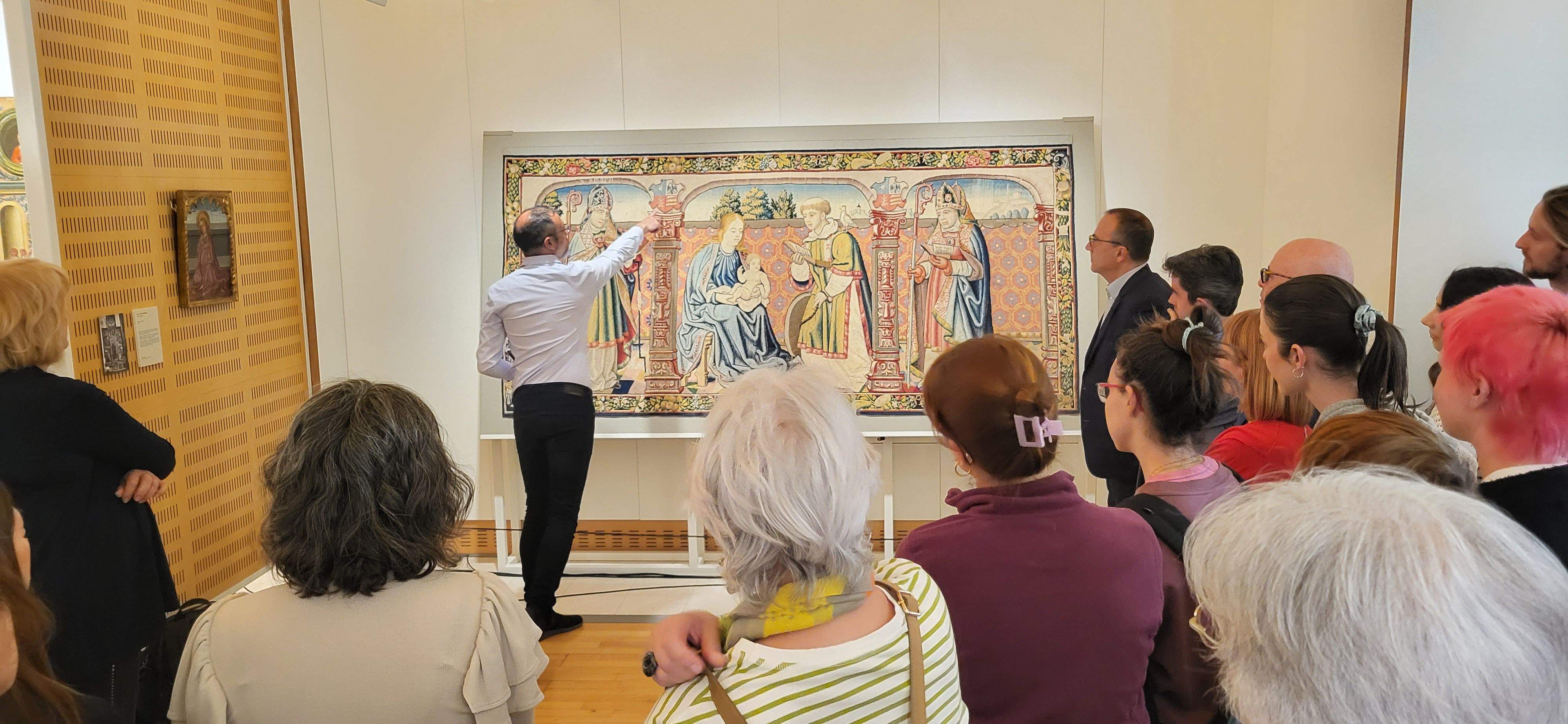 Presentación del itinerario botánico del Museo de Huesca. Foto Myriam Martínez