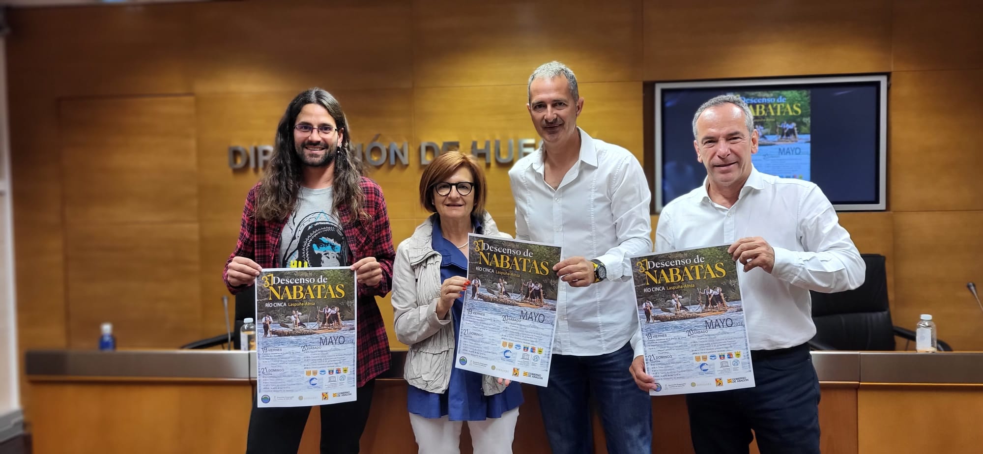 Mario Pallaruelo, Maribel de Pablo, Óscar Encuentra y Luis Cánovas han presentado las actividades.