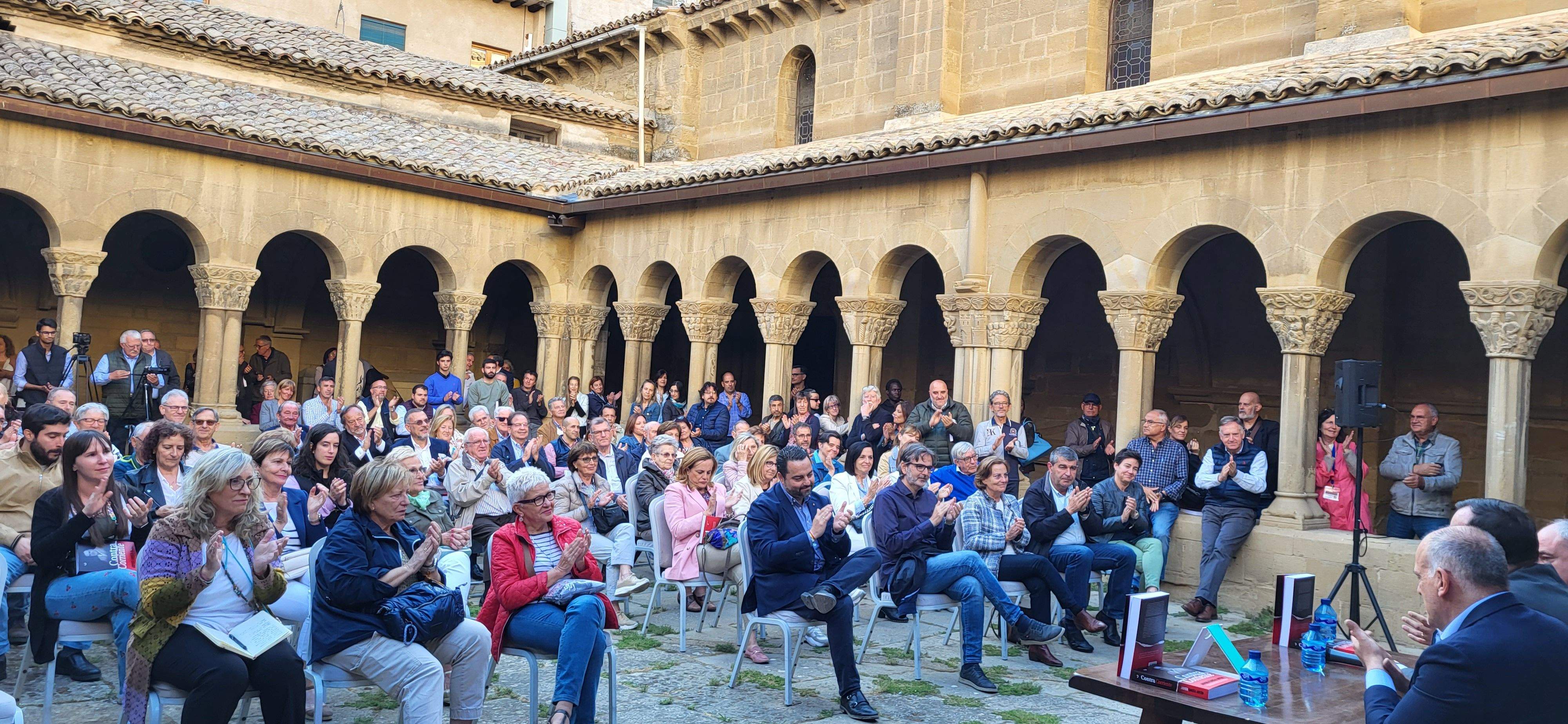 Presentación del libro Contracorriente de Javier García Antón. Foto: Mercedes Manterola