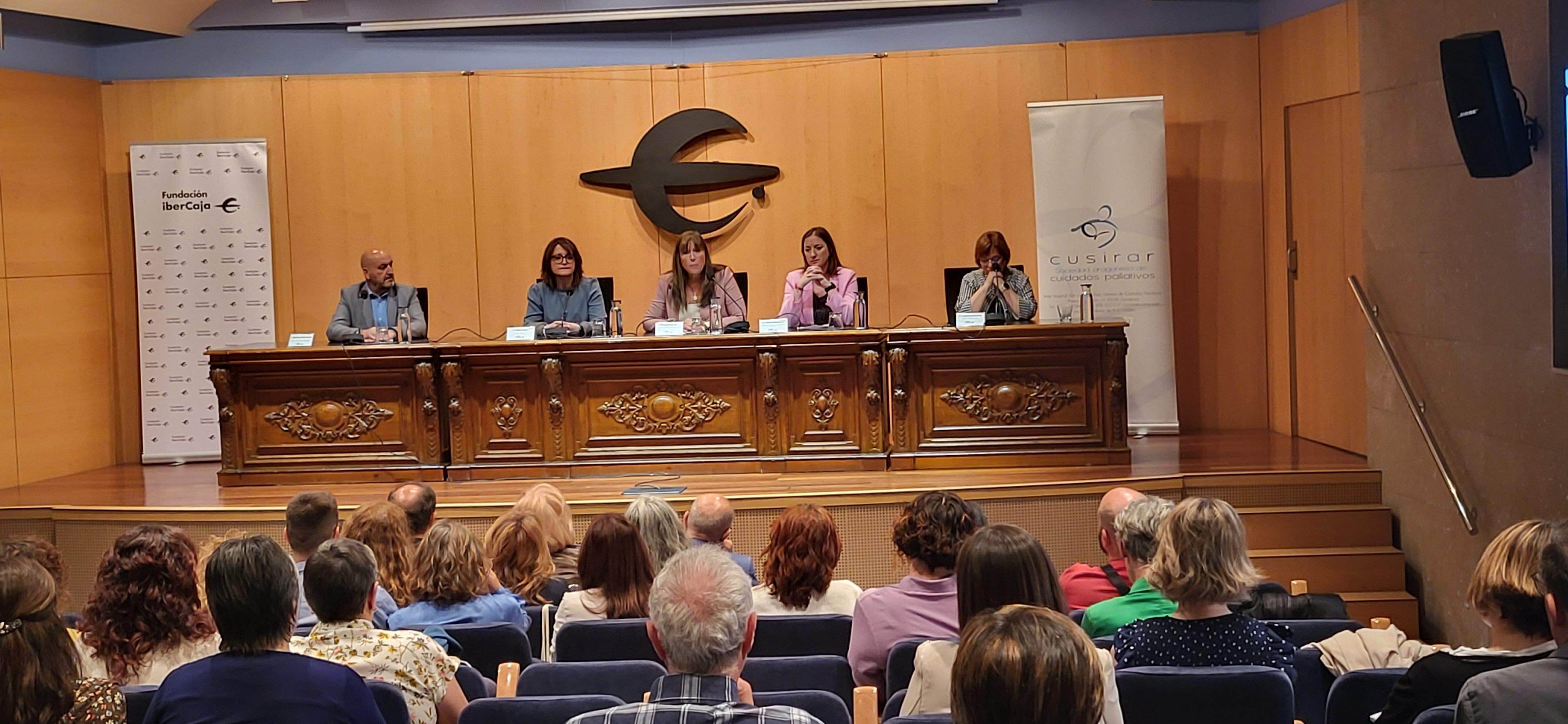  Jornadas de cuidados paliativos celebradas en Huesca. Foto Myriam Martínez