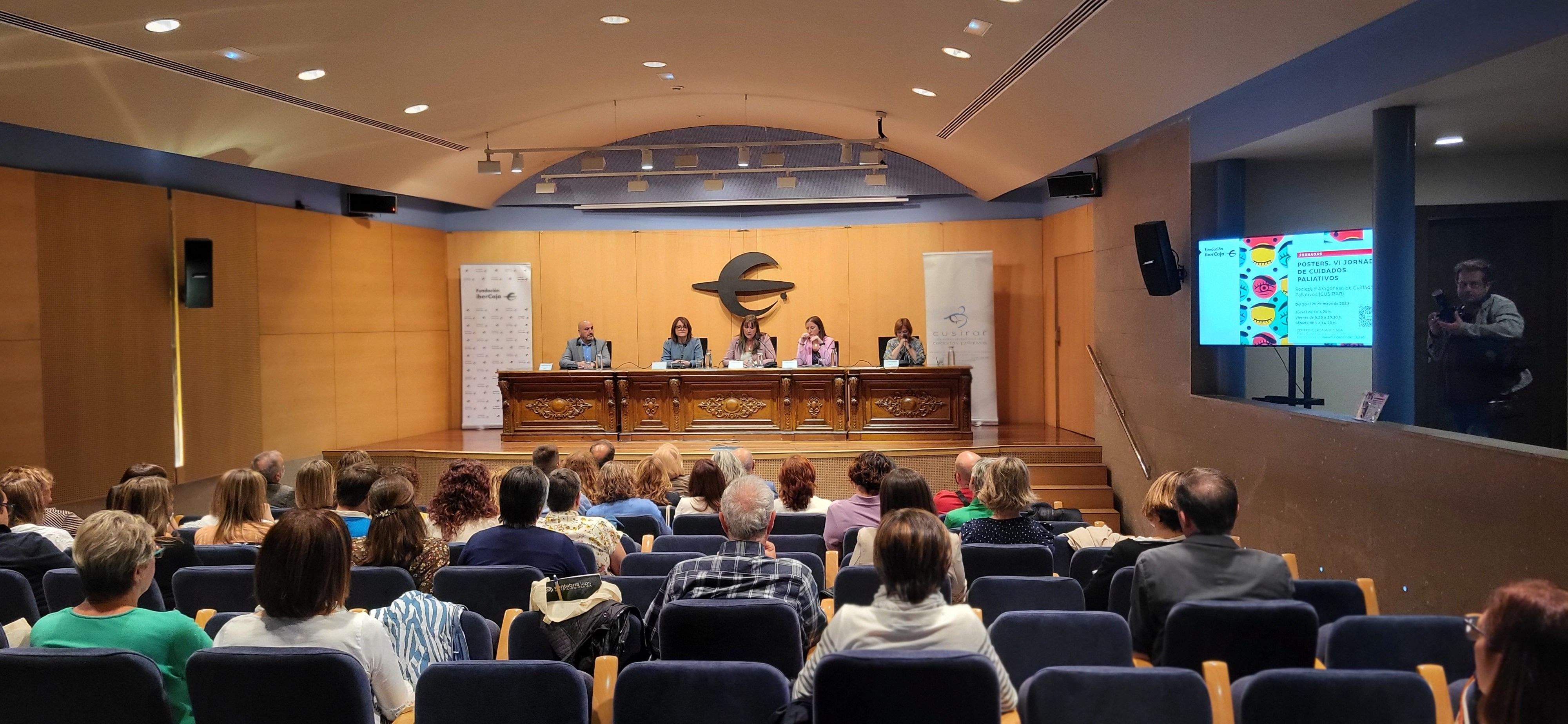  Jornadas de cuidados paliativos celebradas en Huesca. Foto Myriam Martínez