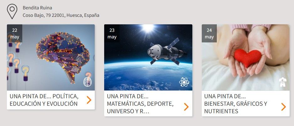 Investigadores del Campus llevan sus trabajos científicos a un bar de Huesca