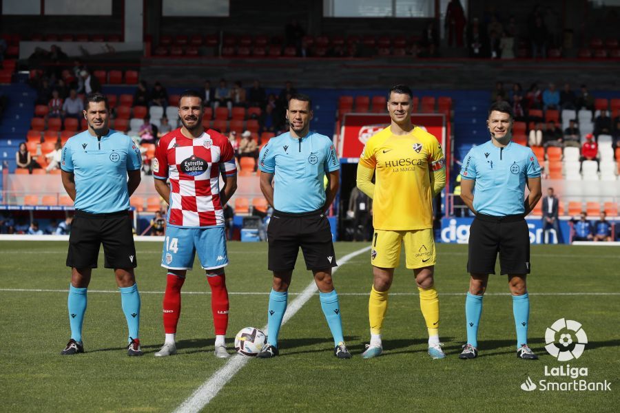 Partido Lugo-Huesca. Foto La Liga