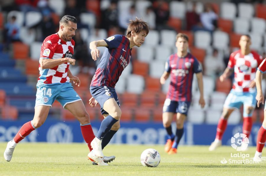 Partido Lugo-Huesca. Foto La Liga