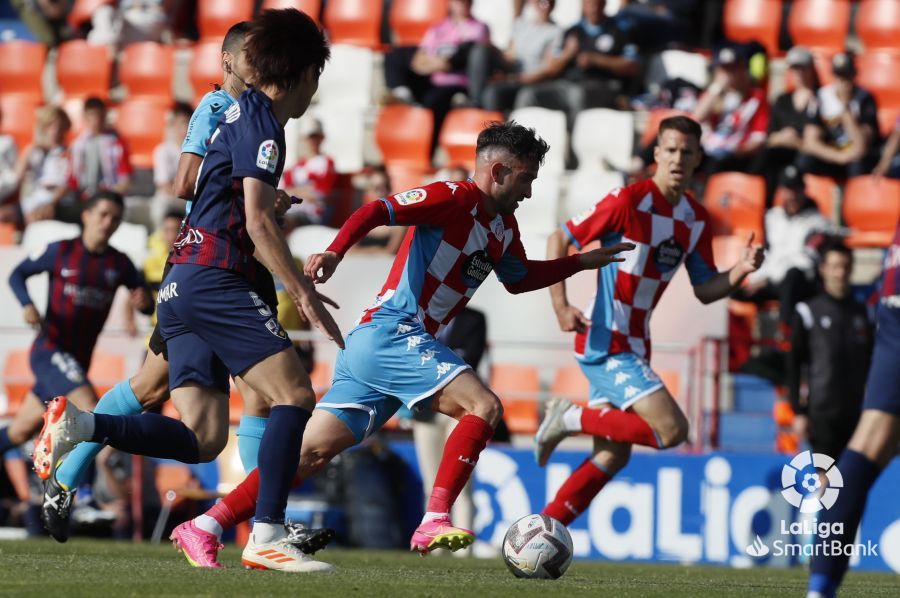 Partido Lugo-Huesca. Foto La Liga