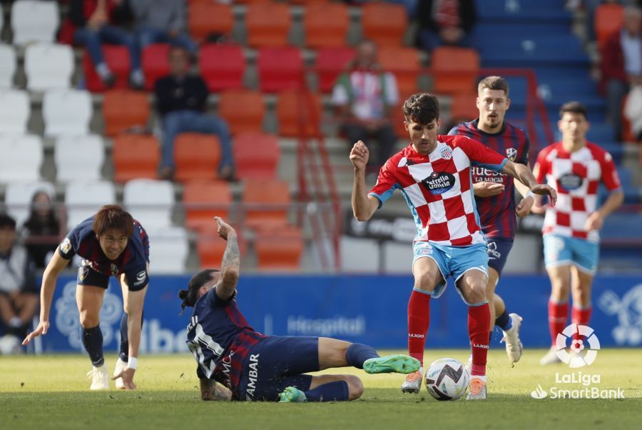 Partido Lugo-Huesca. Foto La Liga