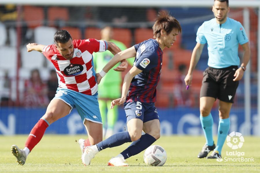 Partido Lugo-Huesca. Foto La Liga