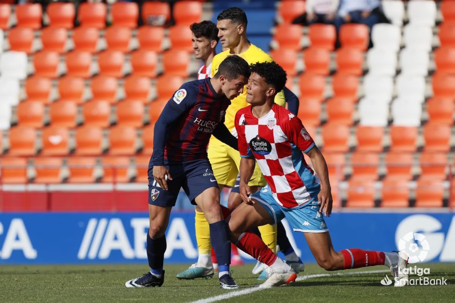 Partido Lugo-Huesca. Foto La Liga