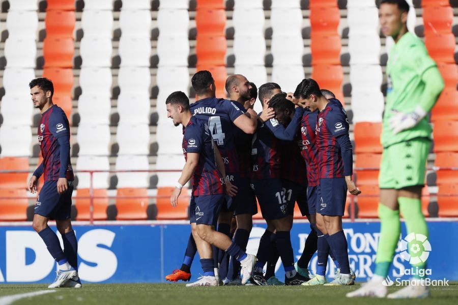 Partido Lugo-Huesca. Foto La Liga