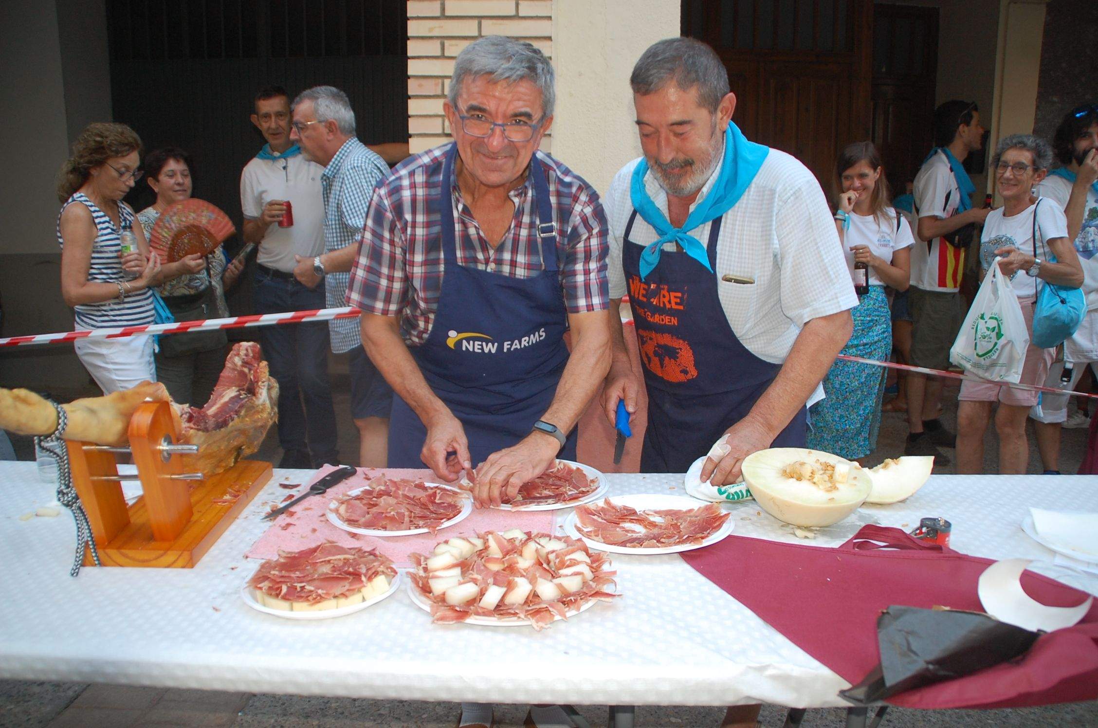 Concurso de corte de jamón 