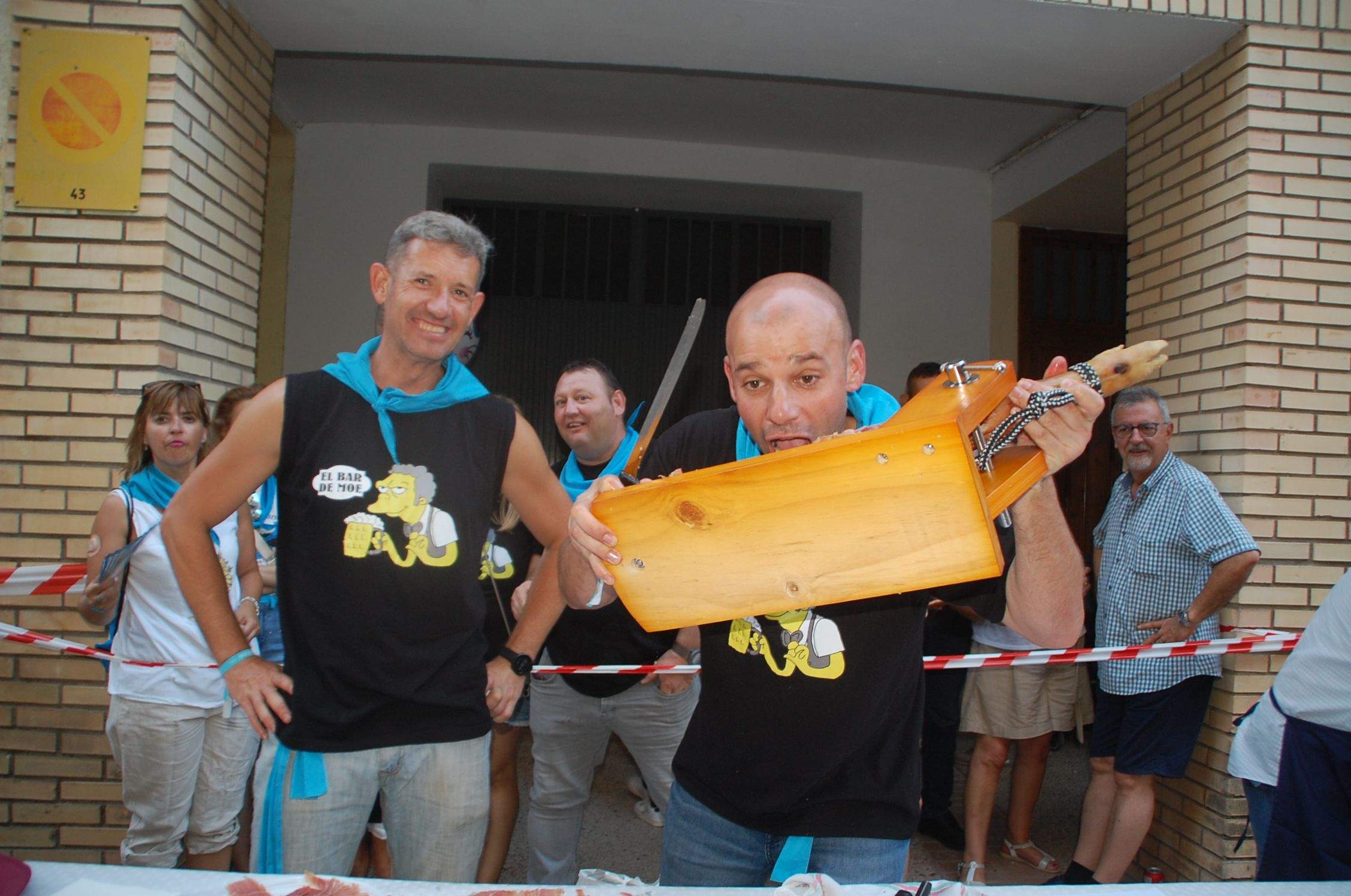 Concurso de corte de jamón 