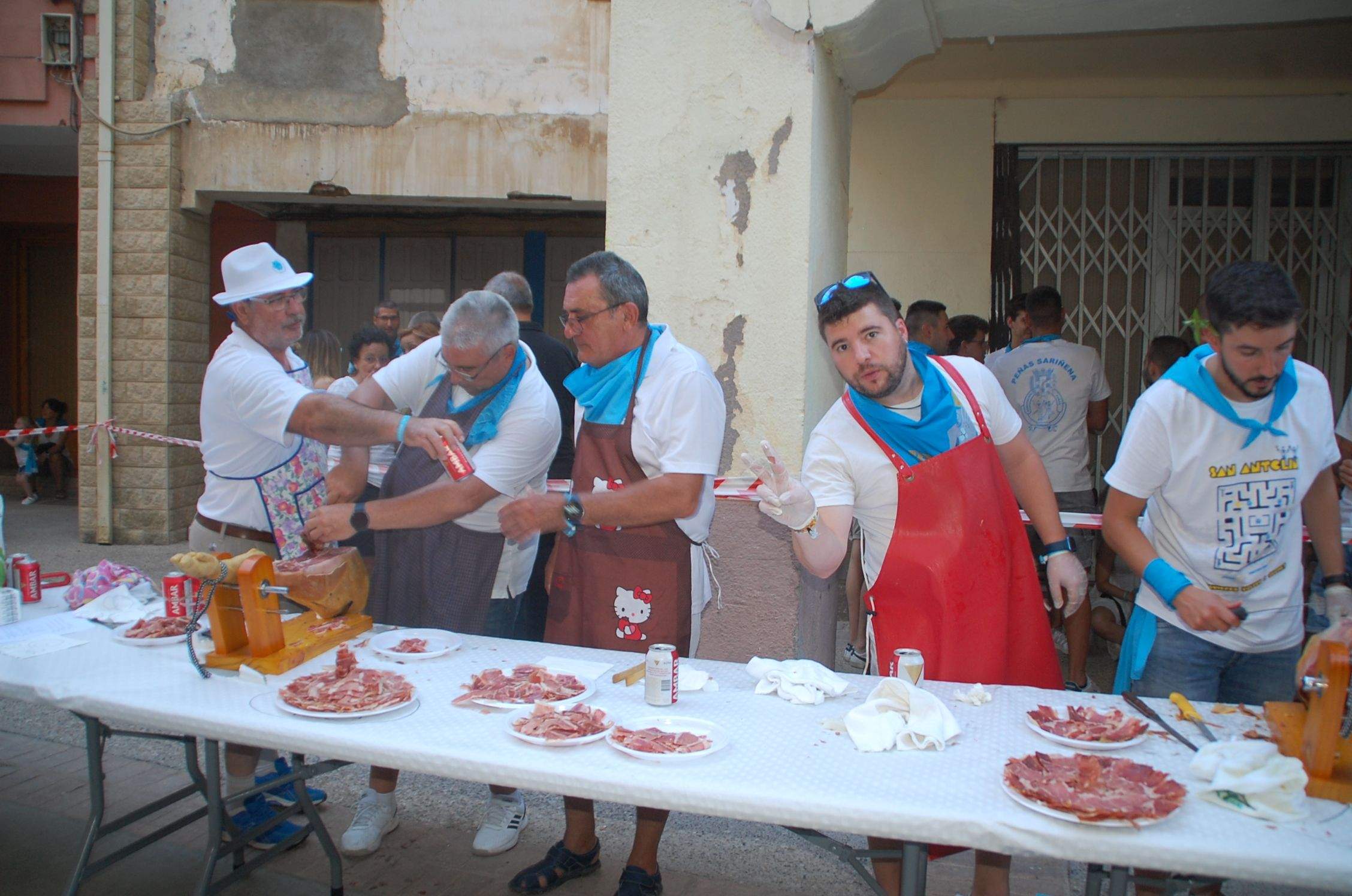 Concurso de corte de jamón 