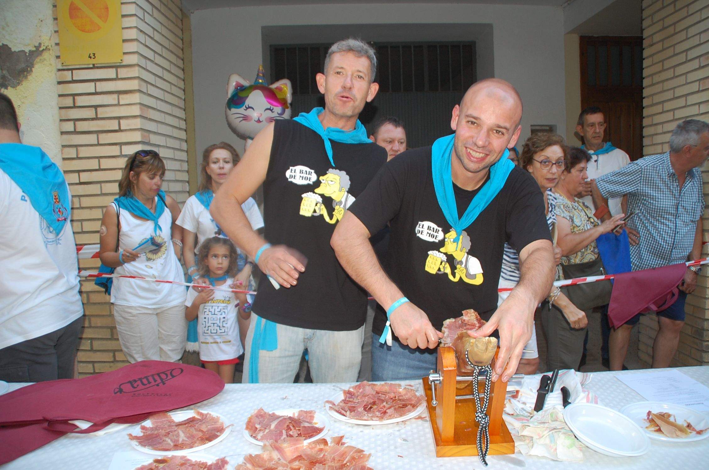 Concurso de corte de jamón 