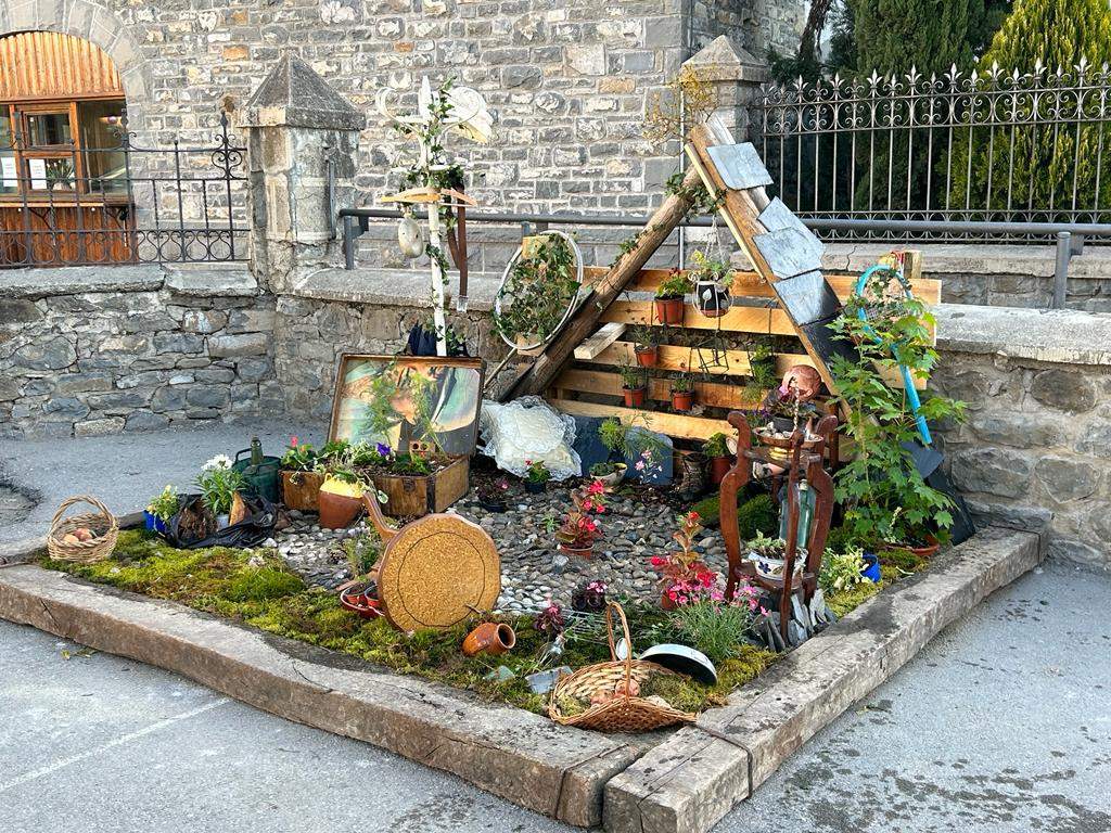 Feria de Primavera que Biescas en una edición anterior