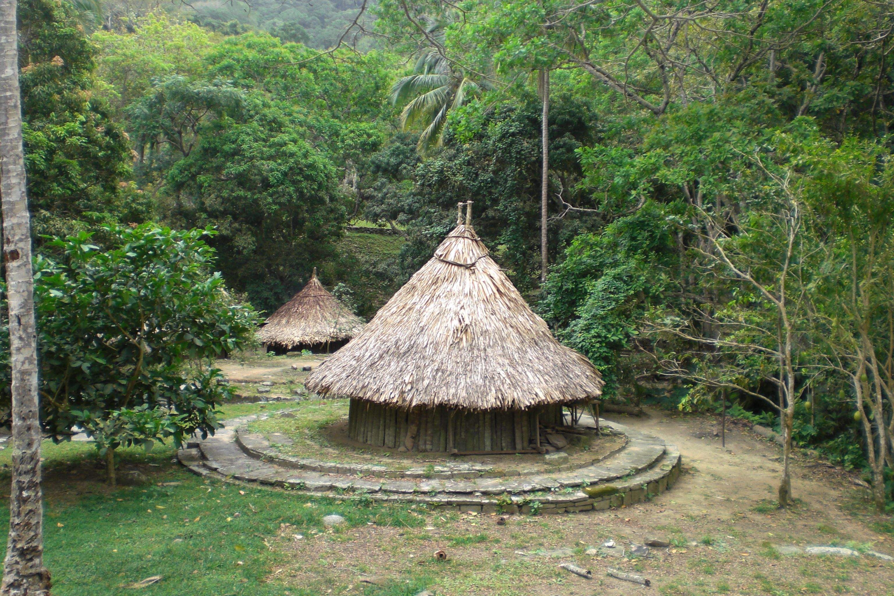 Casas del poblado Tayrona