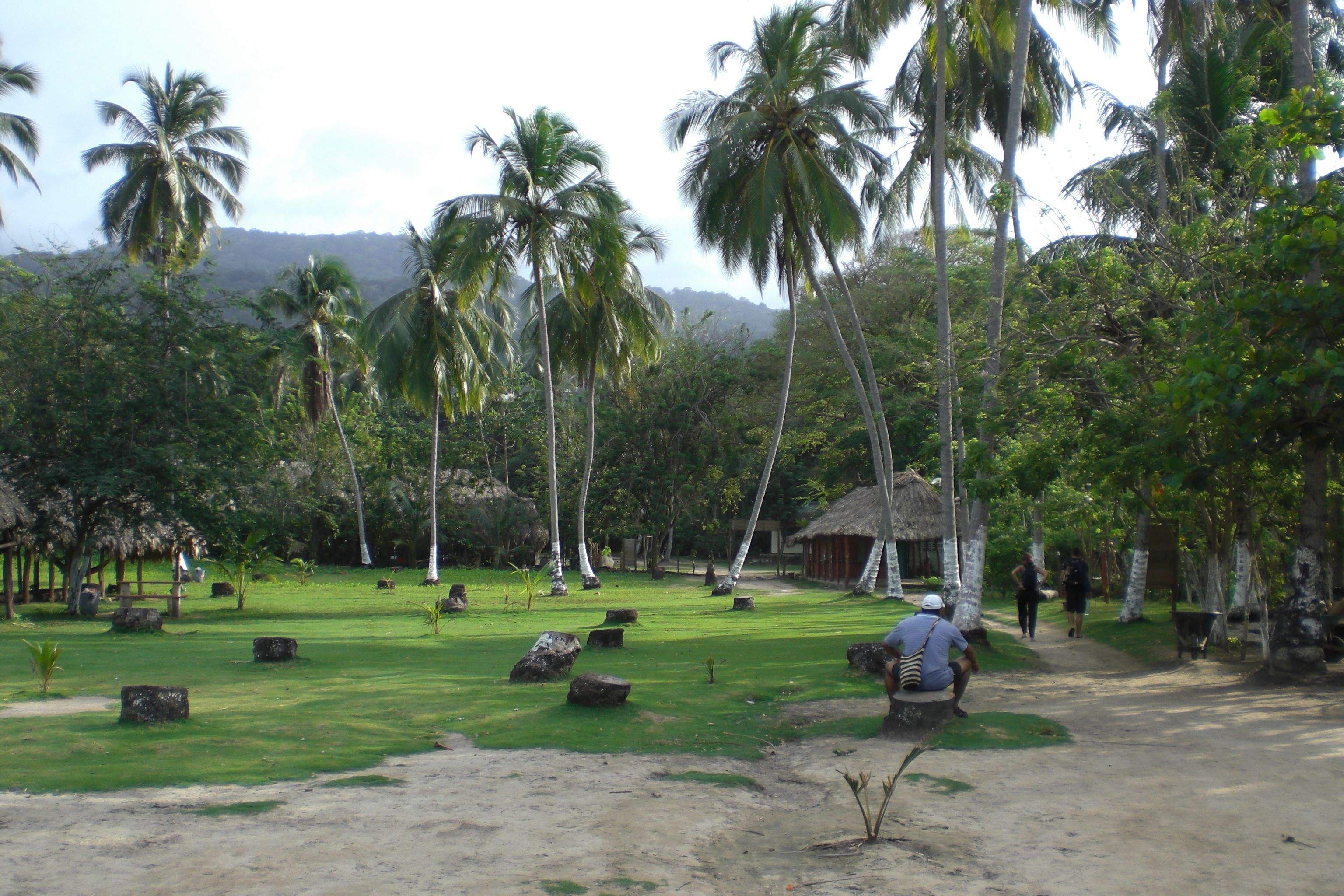 Dentro del Parque Tayrona
