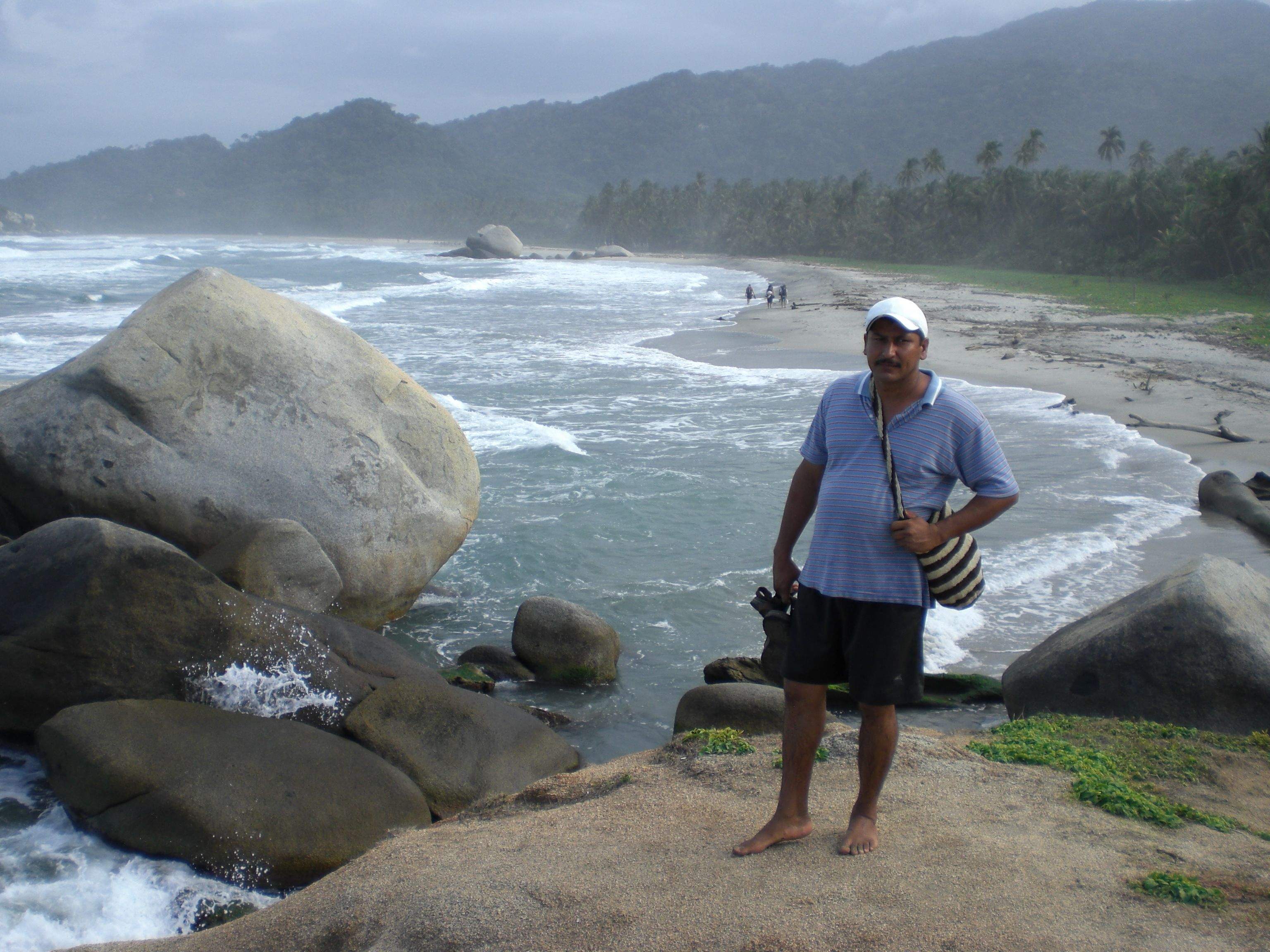 Juan en el Parque Tayrona