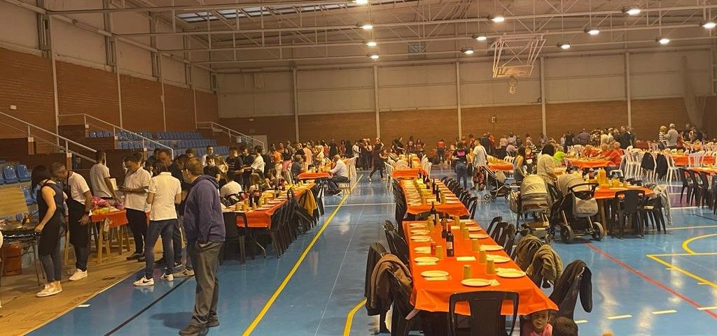 Encuentro de paellas celebrado en Zaidín.