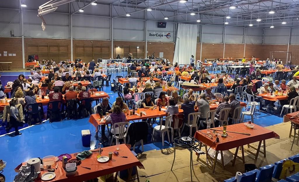 Encuentro de paellas celebrado en Zaidín.