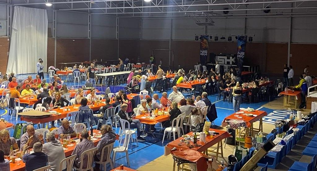Encuentro de paellas celebrado en Zaidín.