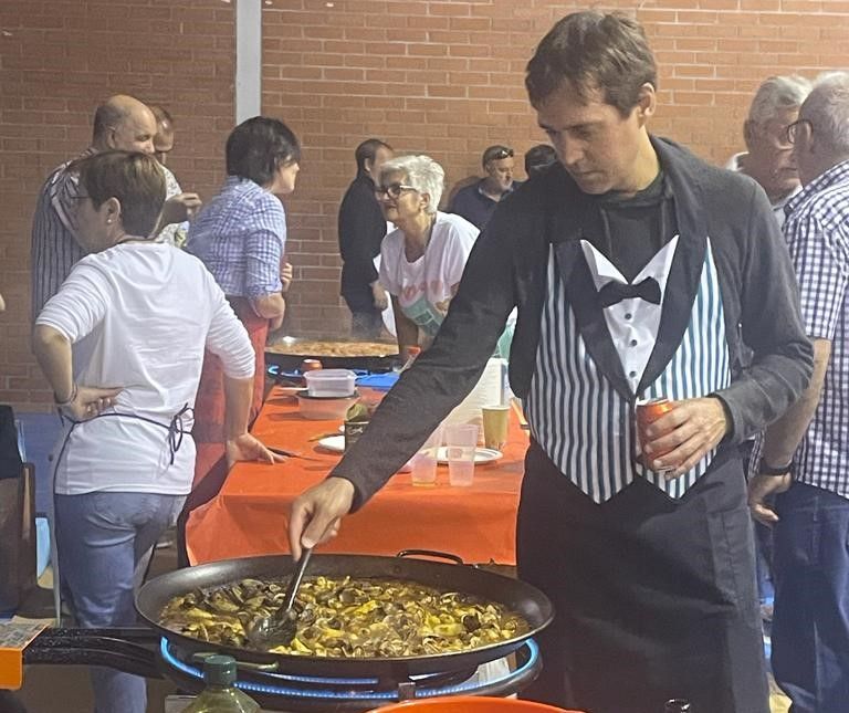 Encuentro de paellas celebrado en Zaidín.