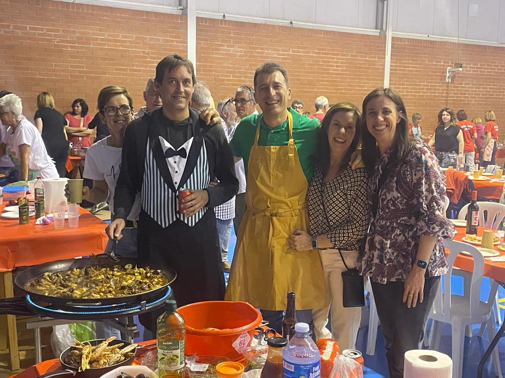 Encuentro de paellas celebrado en Zaidín.