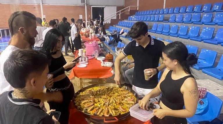 Encuentro de paellas celebrado en Zaidín.