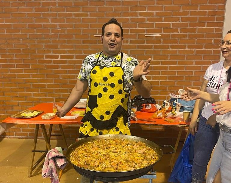 Encuentro de paellas celebrado en Zaidín.