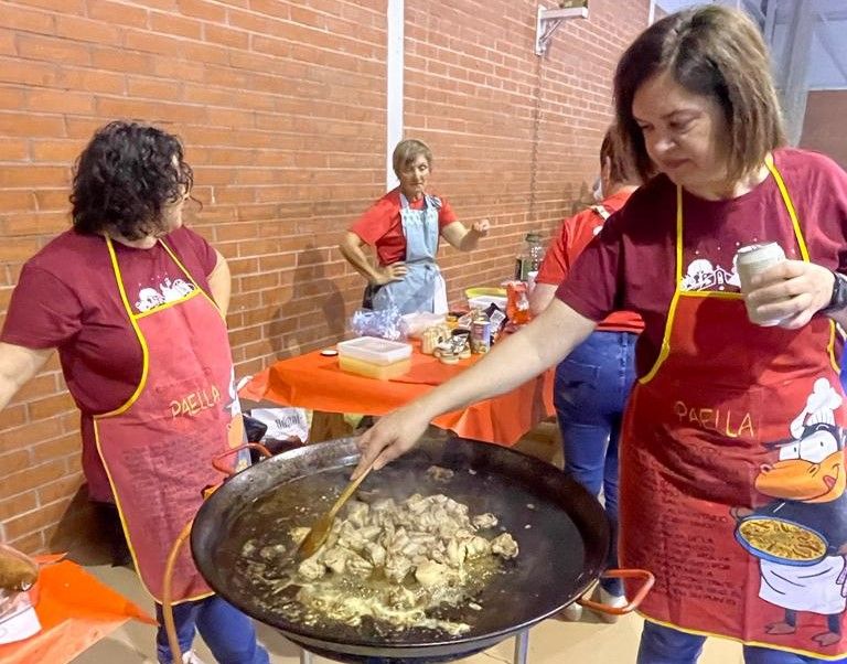 Encuentro de paellas celebrado en Zaidín.
