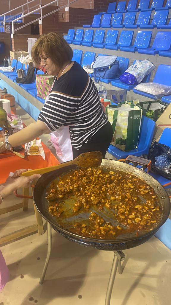 Encuentro de paellas celebrado en Zaidín.