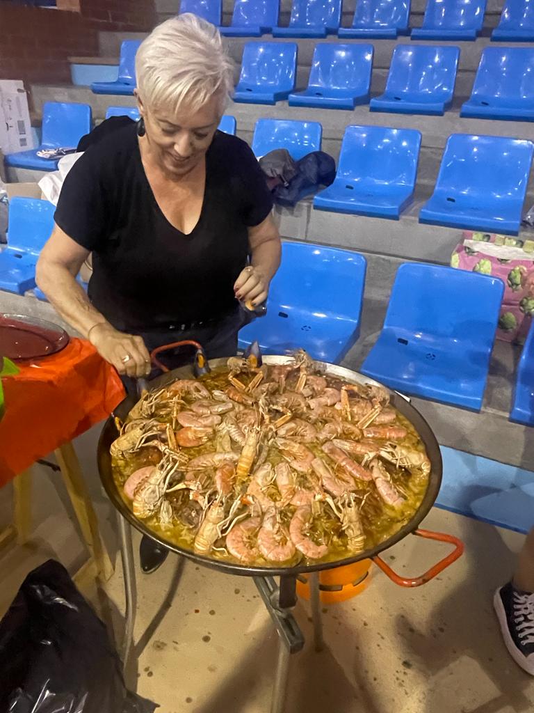 Encuentro de paellas celebrado en Zaidín.