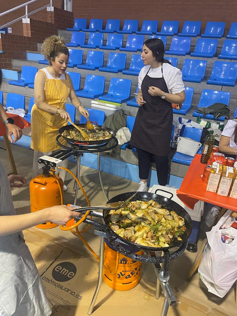 Encuentro de paellas celebrado en Zaidín.